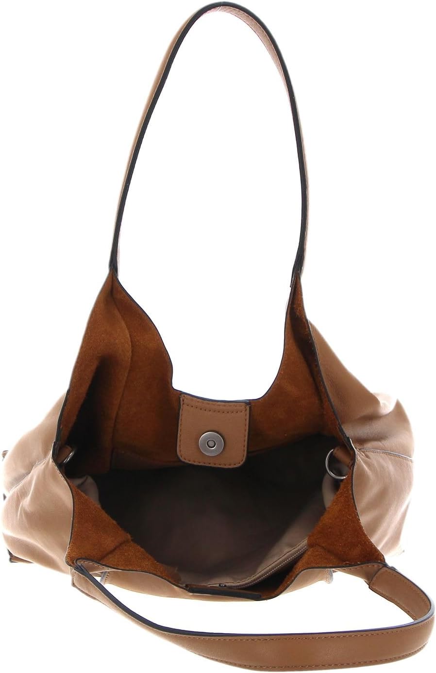 FREDsBRUDER FB Shopper Tasche Leder 34.5 cm Iced Coffee, Iced Coffee