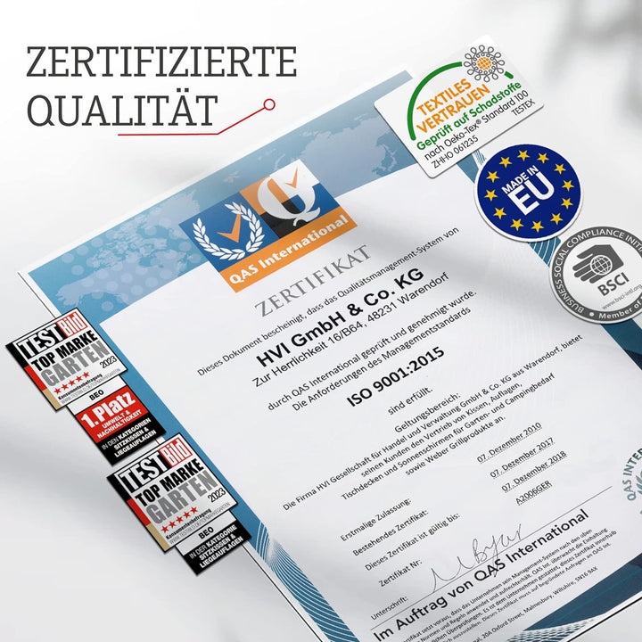 Beo Palettenkissen 60x80 - Wasserabweisendes Sitzkissen für Palettenmöbel | Made in EU Palettenkisse