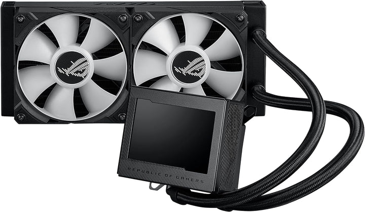 ASUS ROG Ryujin III 240 ARGB All-in-One-Flüssigkeits-CPU-Kühler mit 3,5-Zoll-LCD, Asetek-Pumpe der 8