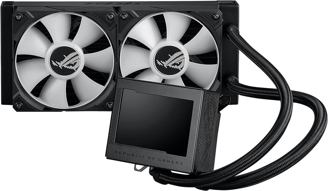 ASUS ROG Ryujin III 240 ARGB All-in-One-Flüssigkeits-CPU-Kühler mit 3,5-Zoll-LCD, Asetek-Pumpe der 8