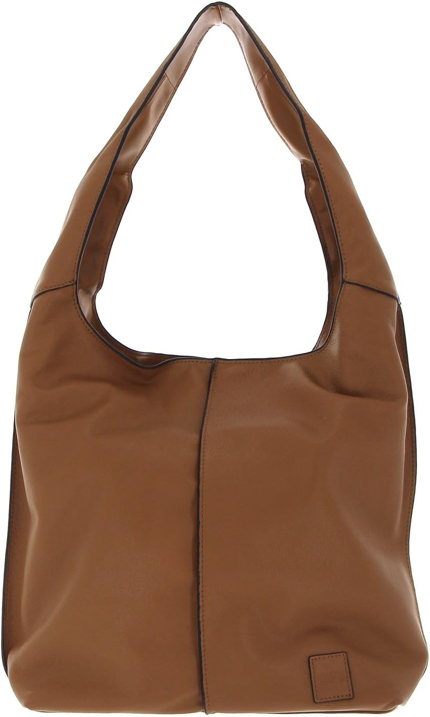 FREDsBRUDER Damen Tasche Schultertasche Shopper Umhängetasche Schultertasche Logoschriftzug Glattled