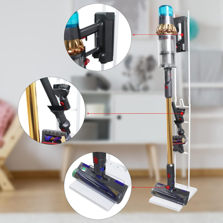 BUBM Staubsauger Hängender Rahmen Tragbarer Edelstahl Staubsauger Organisation Bodenständer Staubsau