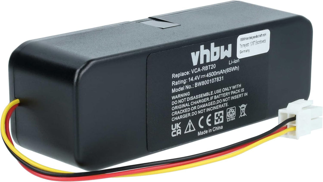 vhbw Akku kompatibel mit Samsung Navibot SR8844, SR8845, SR8846, SR8847, SR8848 Staubsauger Home Cle