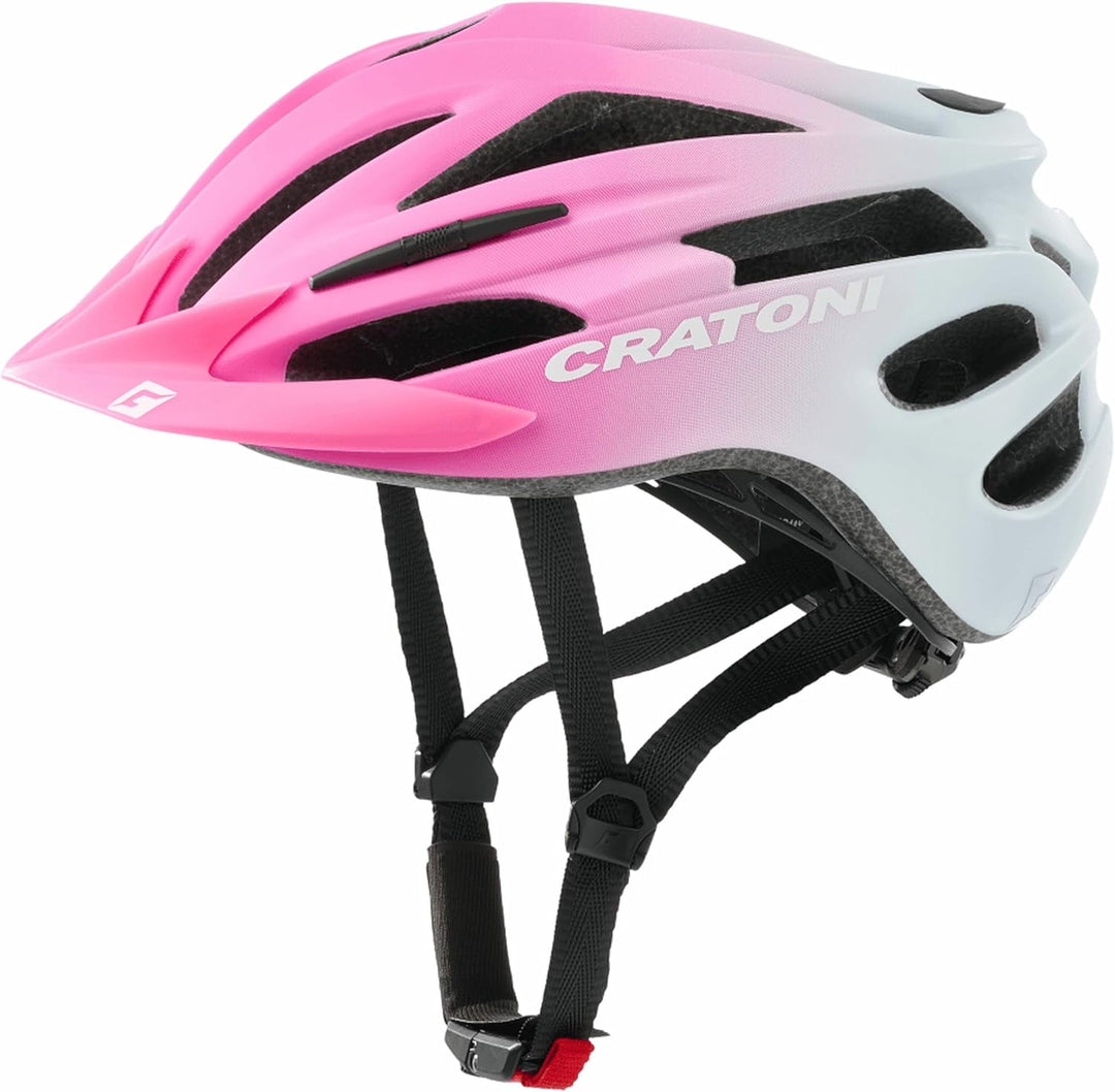 Cratoni Helmets Fahrradhelm für Kinder Pacer JR Mountainbike Jugendhelm Allroundhelm XS/S (49-55 cm)