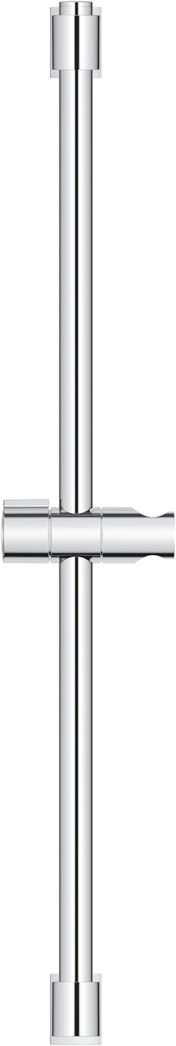 GROHE Vitalio - Brausestange 60cm (oberes Befestigungselement verstellbar, mit Gleiter & Gelenkstück