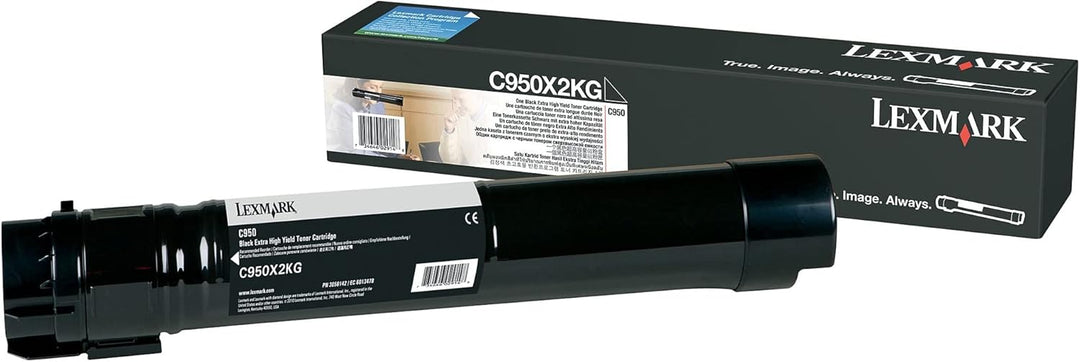 Lexmark Toner X950 X952 X954 X950X2KG Original Schwarz 38000 Seiten, schwarz