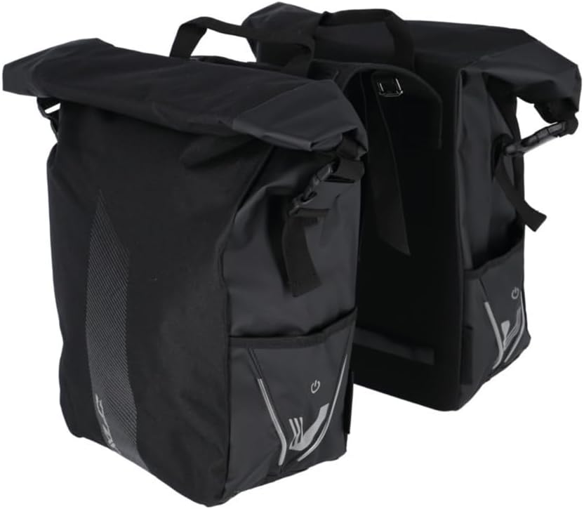 XLC V-light Rolltop double, schwarz