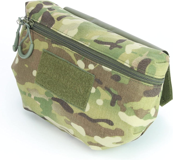 Zentauron Fronttasche für Plattenträger 20 x 15 x 5 cm I Volumen 2 L I Bauchtasche Militär aus hochw