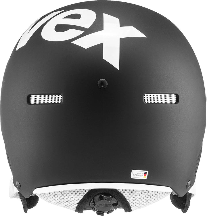 uvex hlmt 500 visor - Skihelm für Damen und Herren - mit Visier - individuelle Grössenanpassung - bl