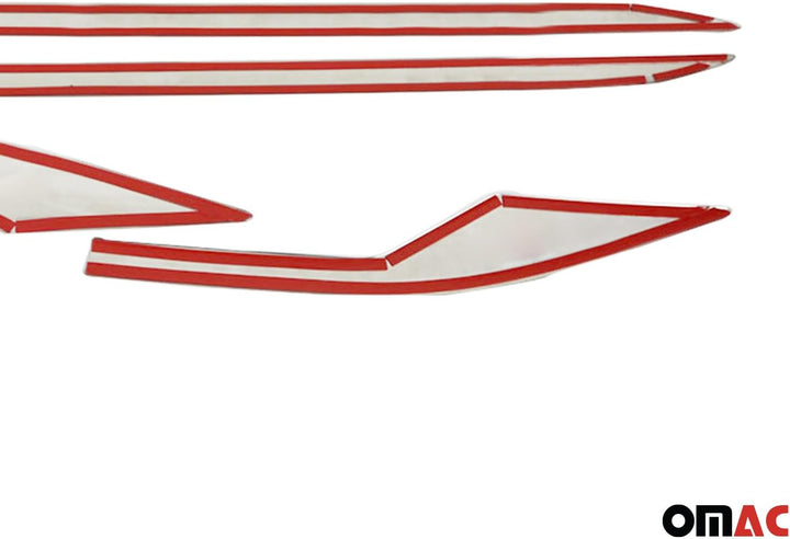 Zierleiste kompatibel mit Toyota C-HR 2016-2023 Seitenleiste Türleisten Edelstahl Chrom 4X