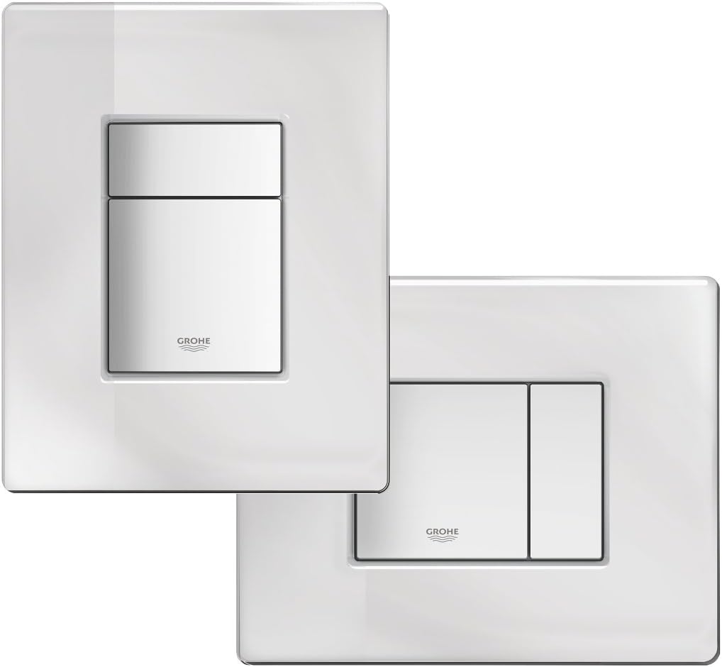 GROHE Skate Cosmopolitan Abdeckplatte 389160A0, Klassische Grösse Klassische Grösse Spiegelglas, Kla