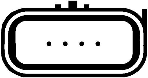 HELLA 8ET 009 142-591 Luftmassenmesser - geschraubt - ohne Saugrohr