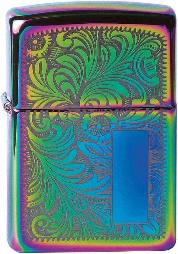 Zippo Feuerzeug 60000816 Venetian Spectrum Benzinfeuerzeug, Messing, 1 x 3,5 x 5,5 cm, Spectrum