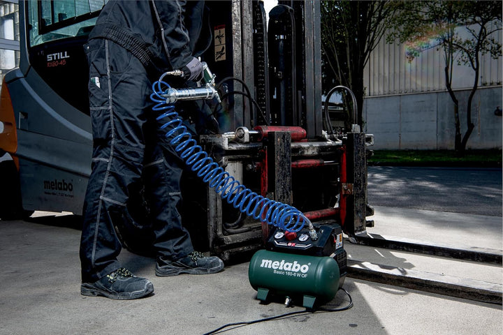 Metabo Kompressor Basic 160-6 W OF (Kessel 6 l, Max. Druck 8 bar, Ansaugleistung 160 l/min, Füllleis