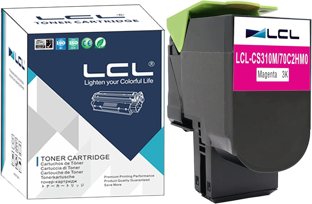 LCL 702HM Magenta hoher Kapazität Toner kompatibel für Lexmark 70C0H30 700H3 70C2HM0 70C2HME 702HME