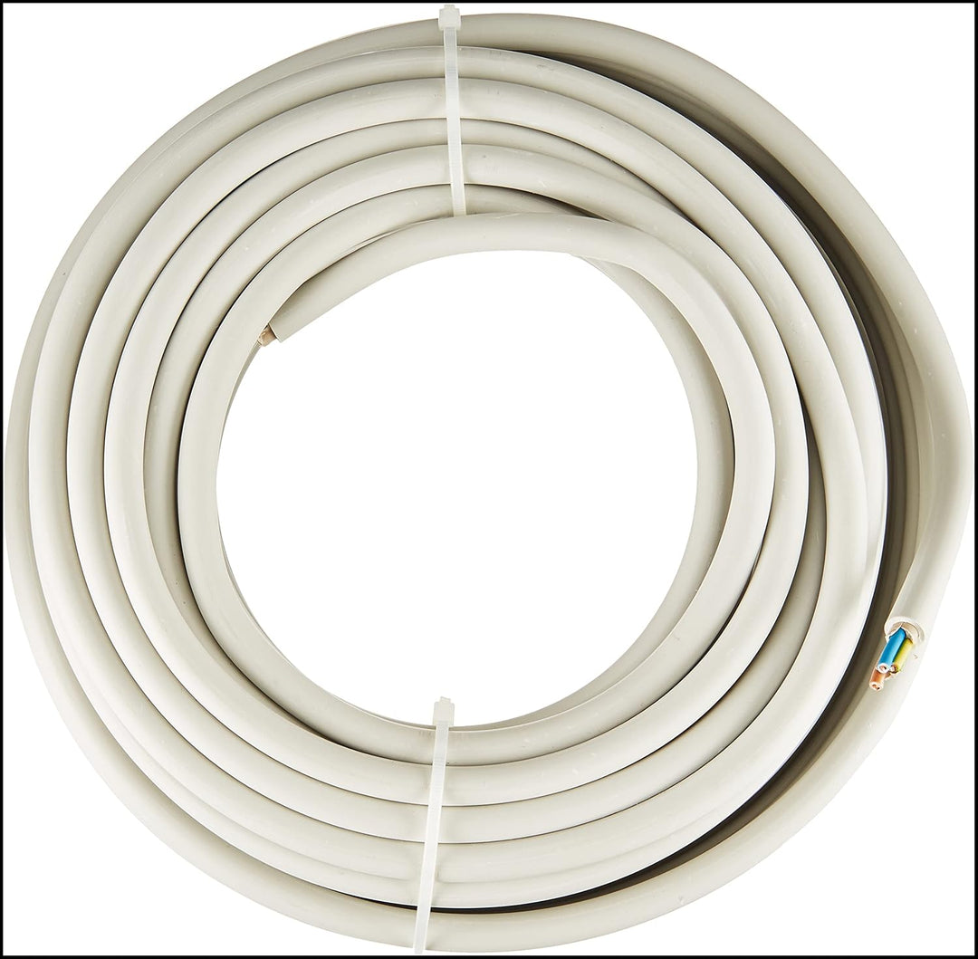 Kopp 150825001 Mantel-Leitung NYM-J, 3 x 1.5 mm², 25 m, grau