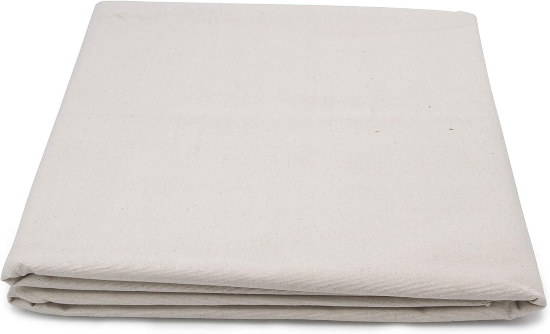 Paintersisters Maltuch – Leinwand ungrundiert, 160cm x 5m Rohgewebe 7 oz/m² aus 100% Baumwolle, zum