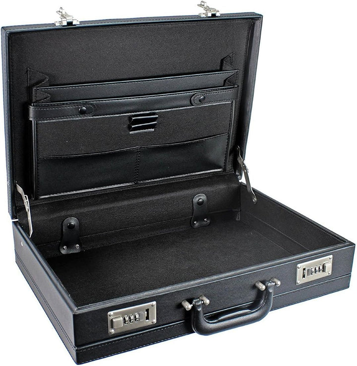 Bowatex Aktenkoffer Tradition Dokumentenkoffer 44 cm Schwarz
