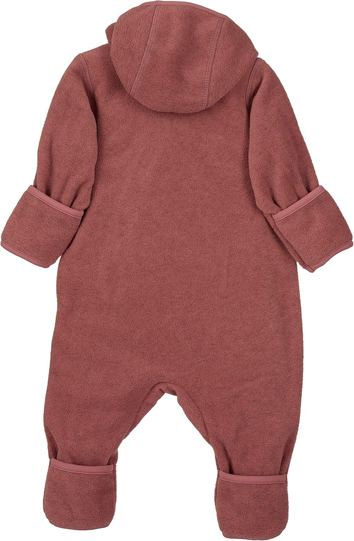 Sterntaler Unisex Baby Overall Fleece Overall 56 Hellrot Mel., 56 Hellrot Mel.