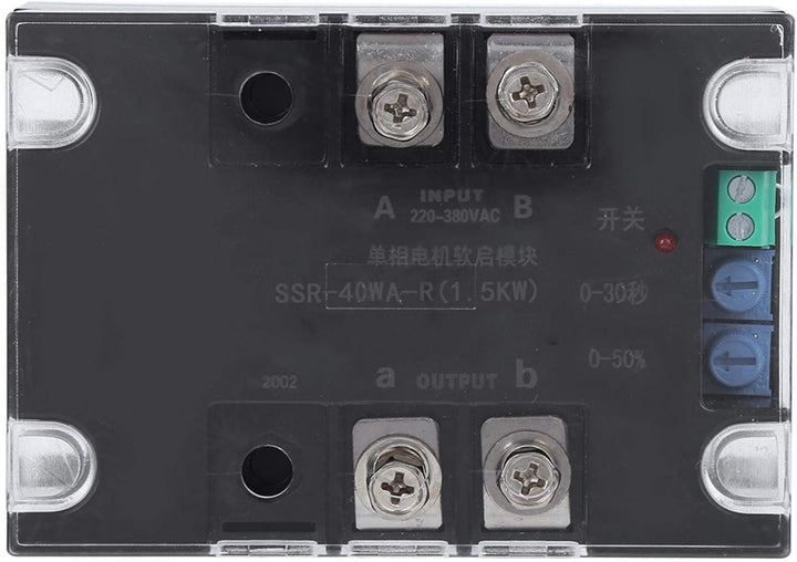 Motor Soft Start Controller Modul, TSR 20WA R1 2KW Motorstartplatine Optical Softstart Steuermoduls