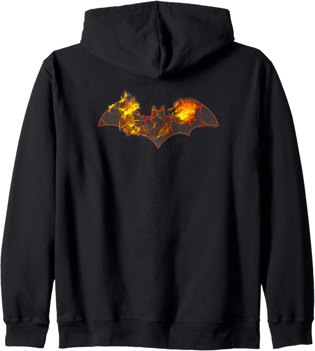 Batman Molten Logo Kapuzenjacke