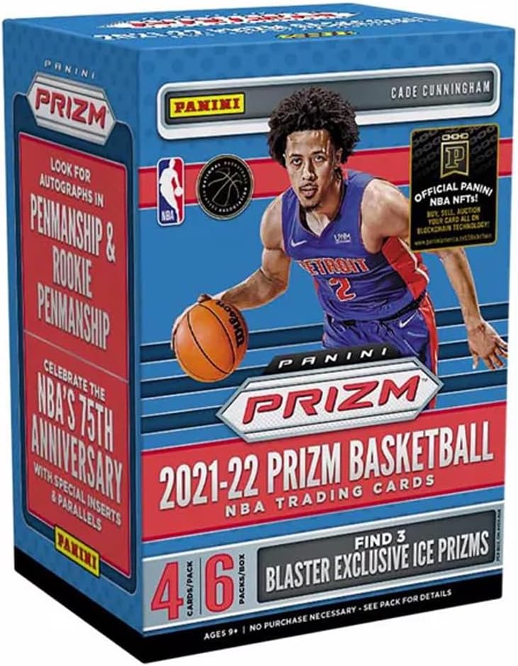 Panini 2021/22 Prizm NBA Basketball Blaster Box