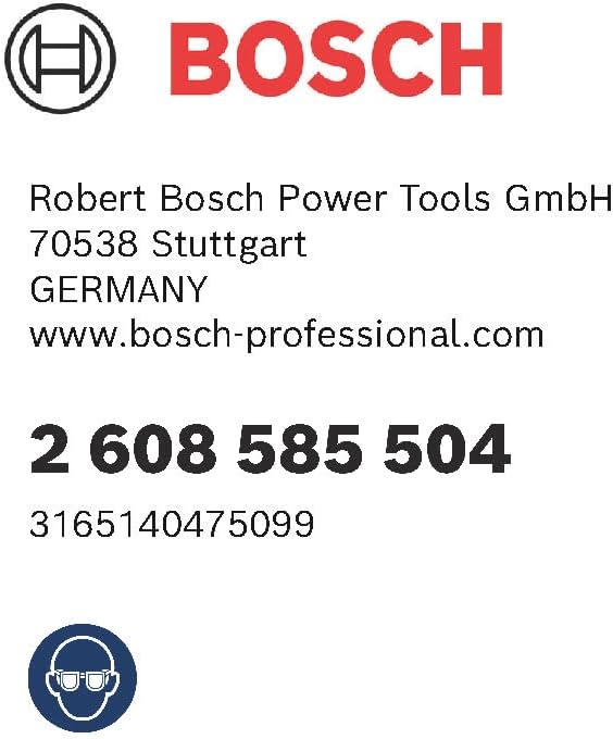Bosch Professional 10x HSS-G Metallbohrer (für Metall, Ø 7,6 mm, Robust Line, Zubehör Bohrmaschine)