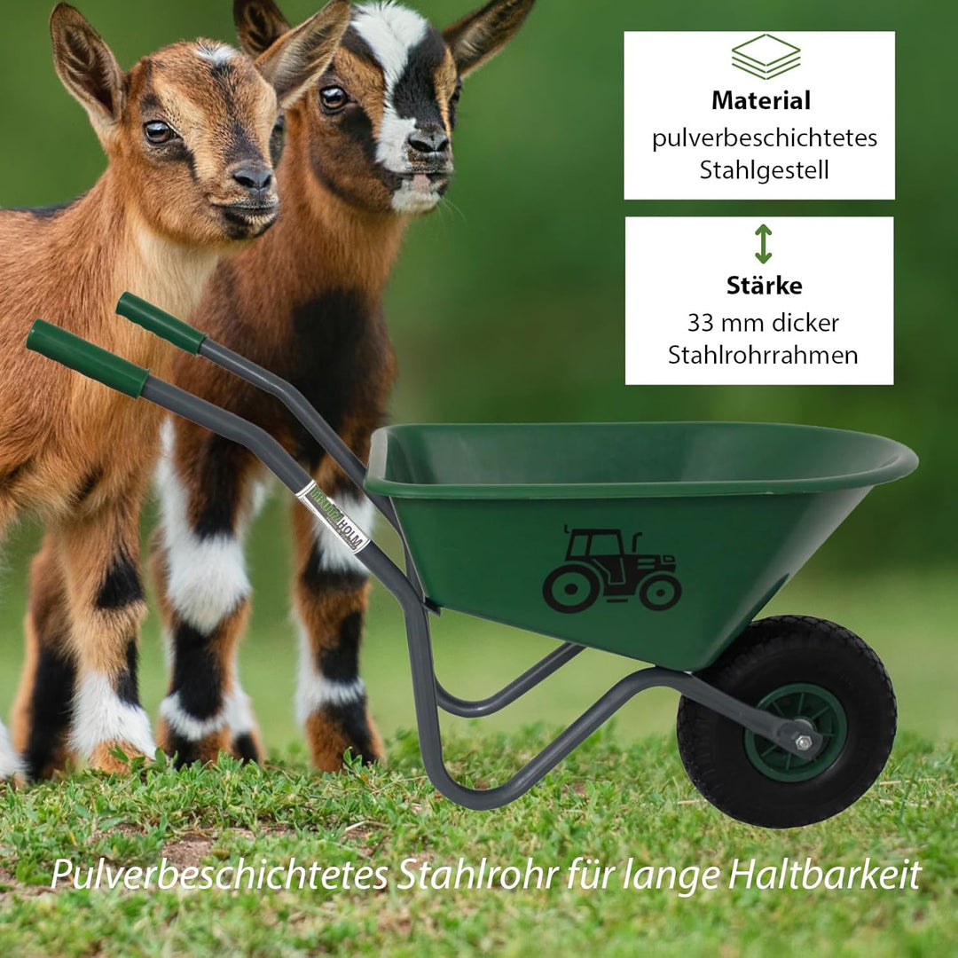 Kinderschubkarre Schiebkarre Metallschubkarre Gartenkarre Diverse Motive Lokomotive Feuerwehr Prinze