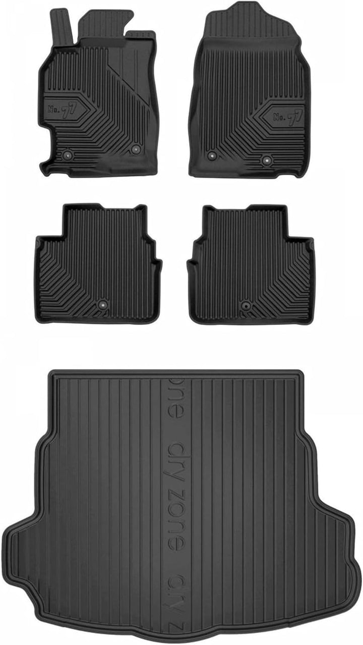 Satz Fussmatten und Gummimatte für Mazda 6 II GH 2007-2012