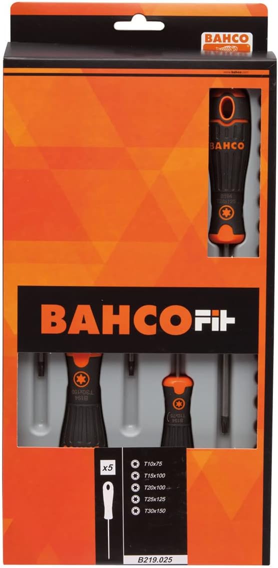 Jgo 5 Destornillador Bahcofit