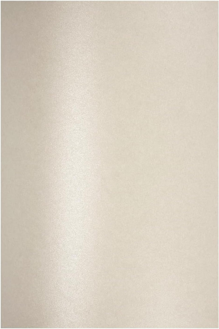Netuno 100x Bastelpapier Perlmutt-Sand DIN A4 210x 297 mm 120g Aster Metallic Sand Fein-Papier Baste