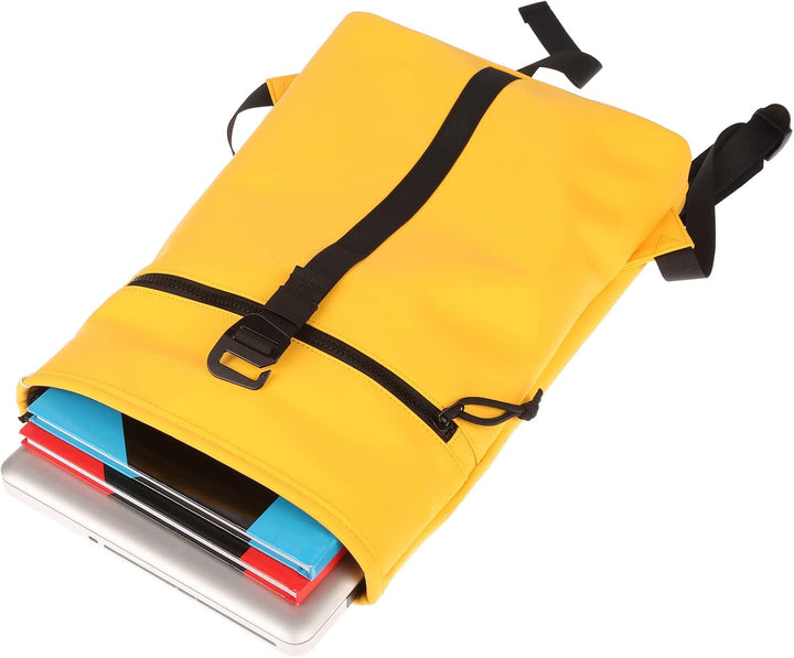 Christian Wippermann Kleiner Damen RollTop Laptop Rucksack Plane Tagesrucksack Rollrucksack Daypack