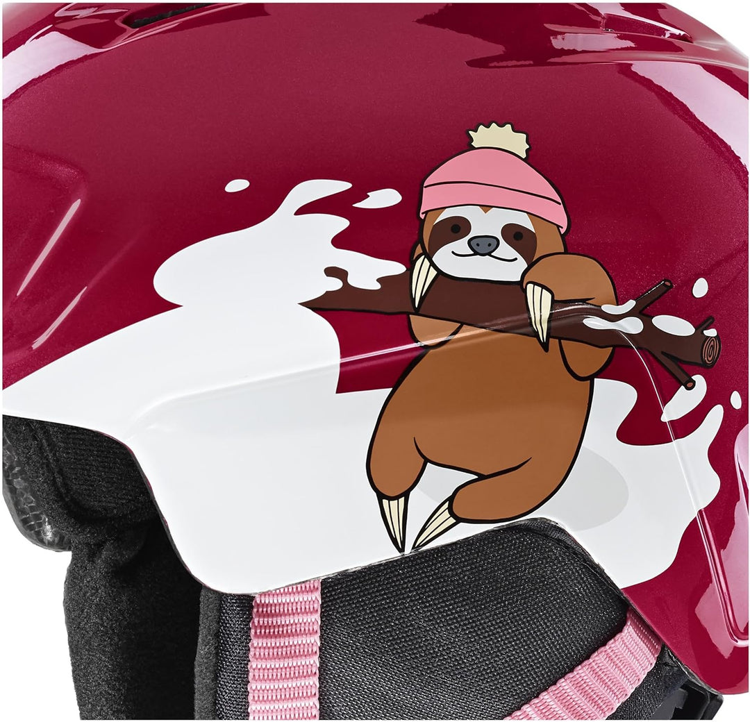 uvex heyya set - Skihelm inkl. Skibrille für Kinder - individuelle Grössenanpassung - konstrastverst