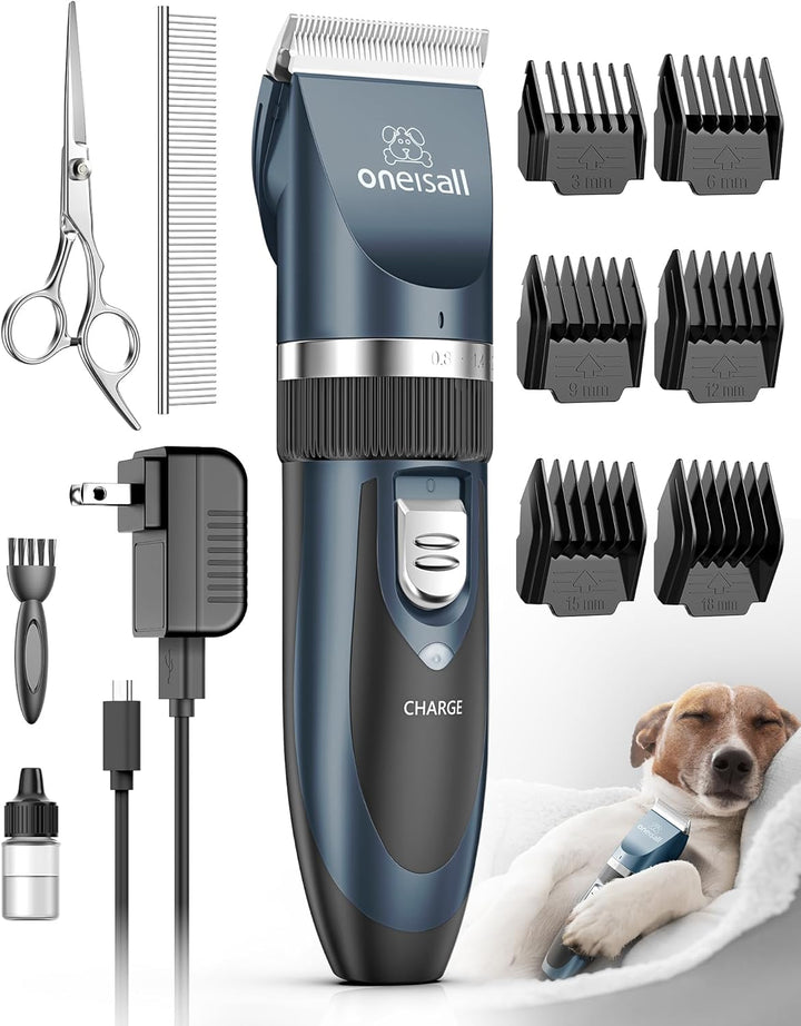 oneisall Leise Hundeschermaschine Profi Schermaschine Hund