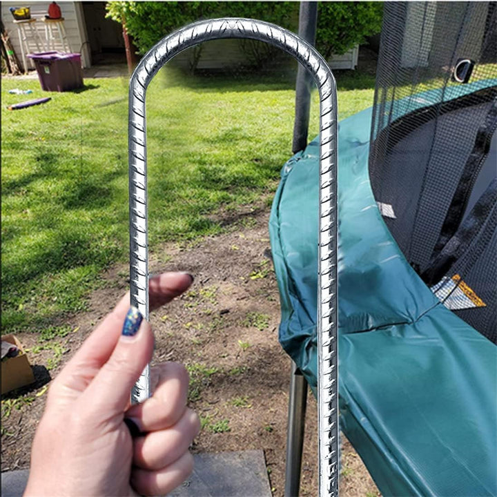Bodenanker Erdanker Verzinkt Zeltnägel Garten Heringe Trampolin Erdnägel Gartenpfähle Pflocke Stakes