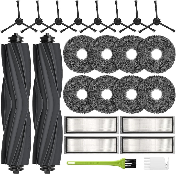 RUKHOOL Zubehör für Dreame L10s Ultra / L10 Prime / L10s Pro Zubehörset für Xiaomi X20+ / X10+ Saugr