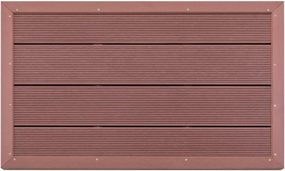 vidaXL Bodenelement für Solardusche rutschfeste Oberfläche Unterseite Bodenplatte Pool Gartendusche