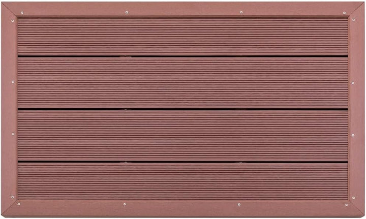 vidaXL Bodenelement für Solardusche rutschfeste Oberfläche Unterseite Bodenplatte Pool Gartendusche