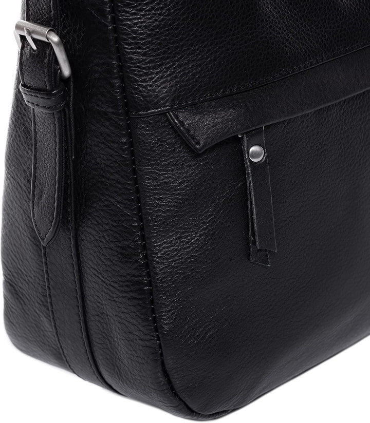 BACCINI Schultertasche echt Leder - Handtasche ROSA - Umhängetasche Damentasche - Ledertasche Damen