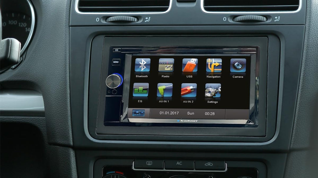 Blaupunkt Santa Cruz 370 DAB, 2-DIN Car-Multimedia, 6,2 Zoll Touchscreen, Navigation vorbereitet (So