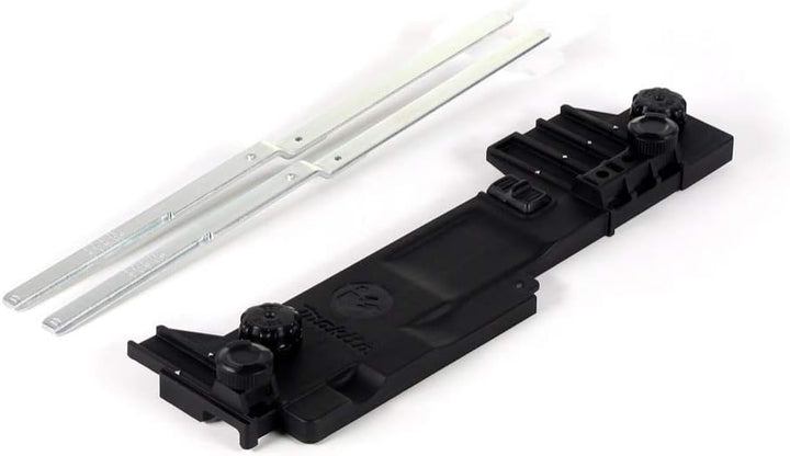 Führungsschienenadapter D & 194385-5 Schraubzwinge 1 Paar (2 Stück), Silber, 5 x 160 mm Bundle mit S