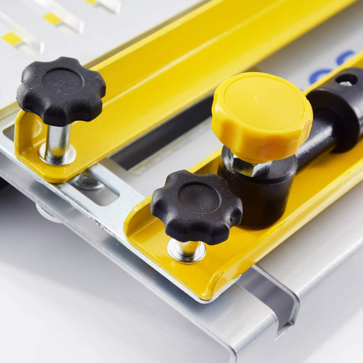BAMATO Zinkenfrässchablone 300mm / BFS-300 inkl. 1x Fräser und ½“ Schablone
