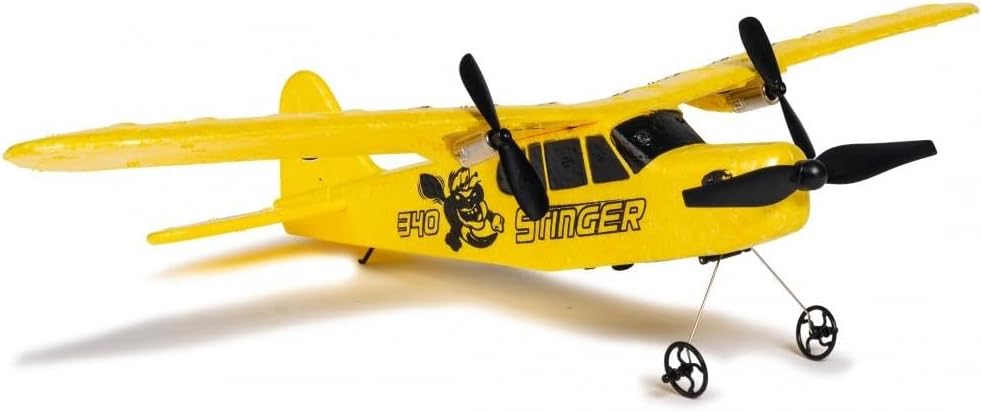 Carson 500505029 Stinger 340 2.4G 100% RTF - ferngesteuertes Flugmodell, RC Flugzeug, Robustes RTF (