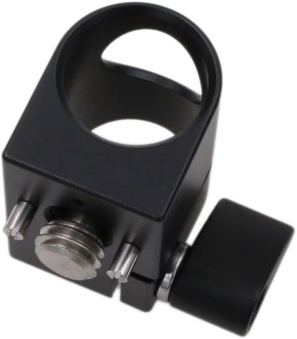 HangTon 19 mm Stabklemme Halterung 3/8 Zoll Schraube für Sony ARRI RED Kamera Objektiv Motor Wireles