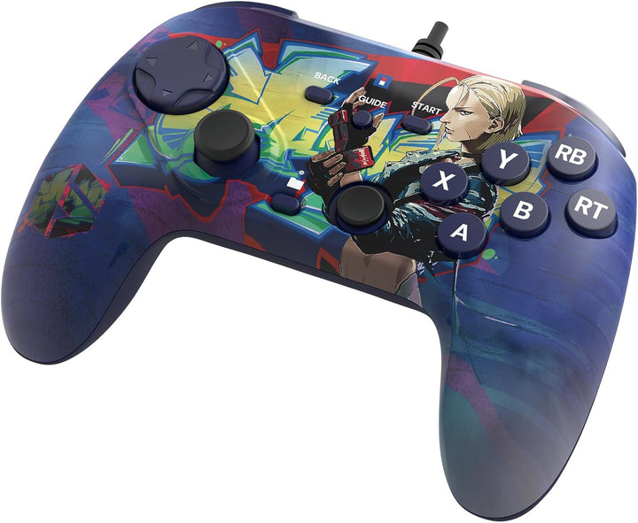HORI Fighting Commander OCTA (Street Fighter 6 Cammy Edition) für Windows PC - Kabelgebundener Contr