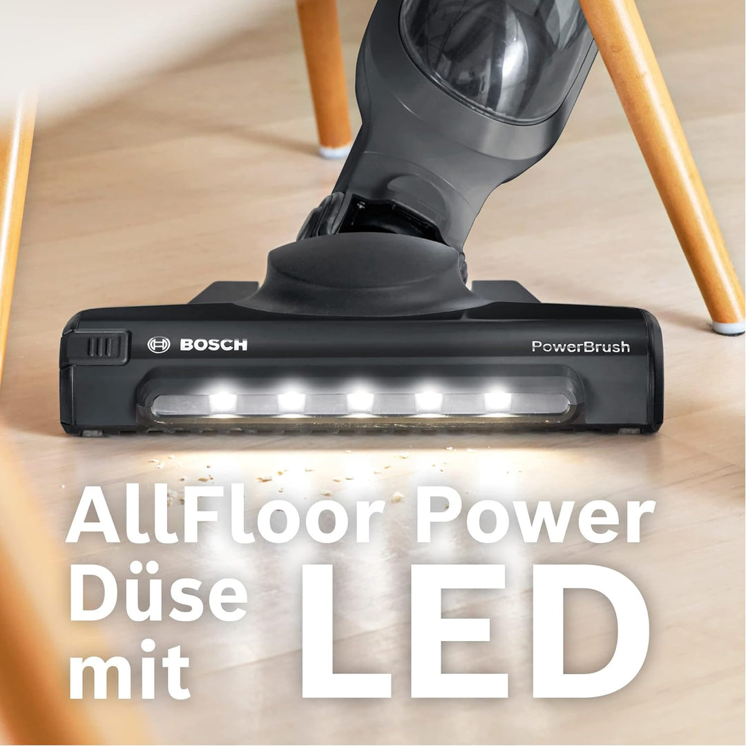 Bosch Akku-Staubsauger Flexxo 2in1 Serie 4 BBH3P280, kabelloser Handstaubsauger, beutellos, hohe Sau