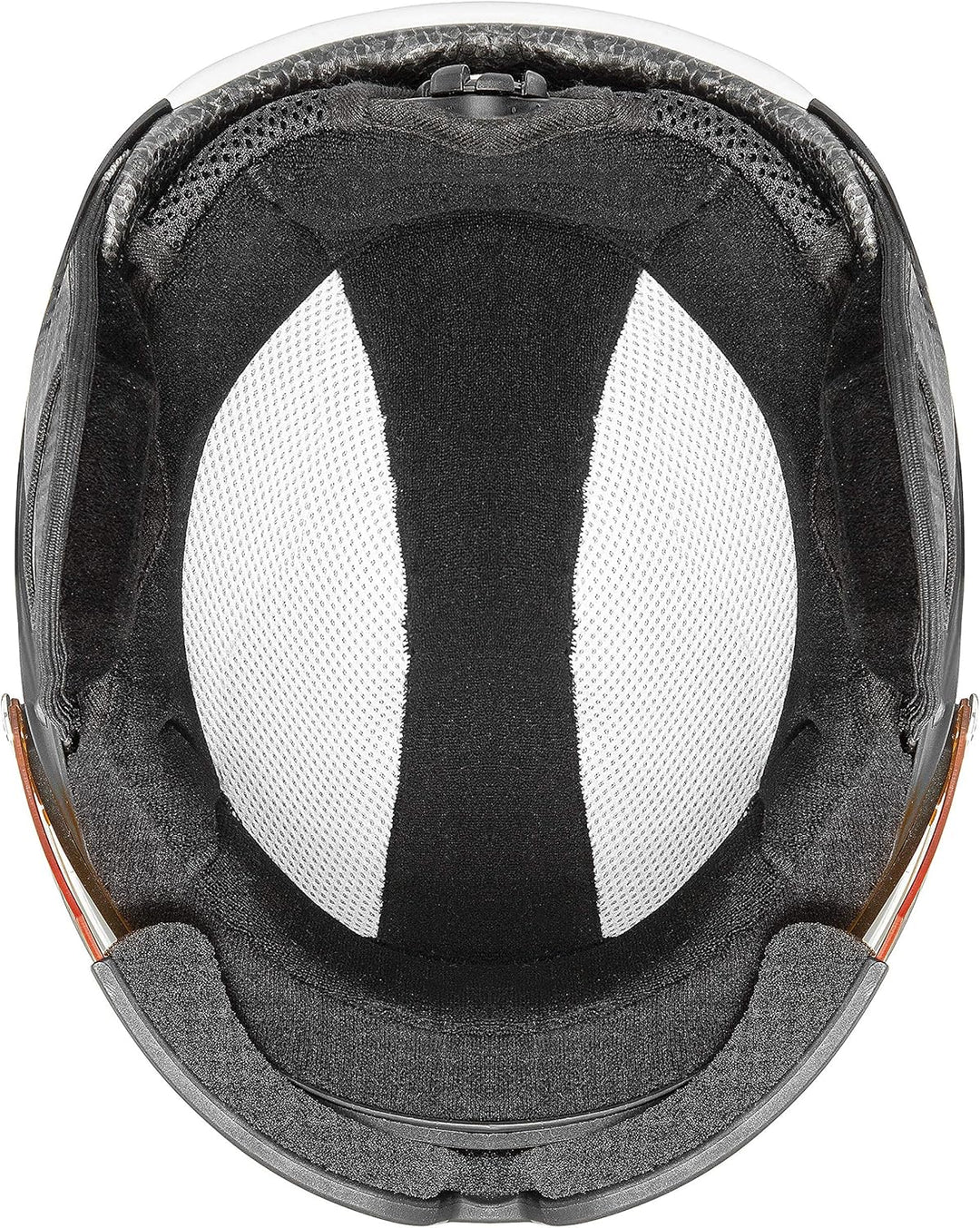 uvex hlmt 500 visor - Skihelm für Damen und Herren - mit Visier - individuelle Grössenanpassung - bl