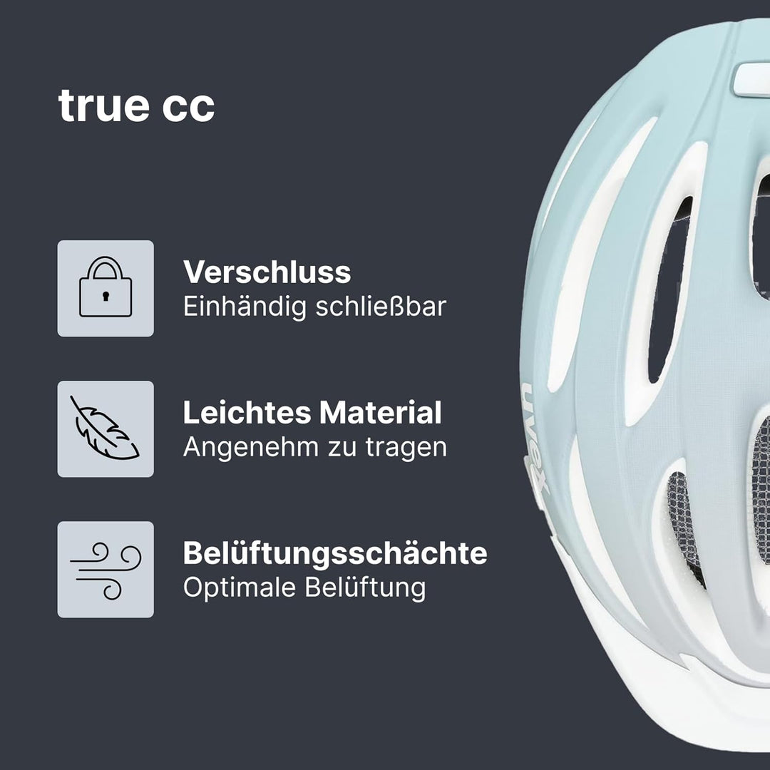 Uvex True cc 52-55 cm Single, 52-55 cm Single