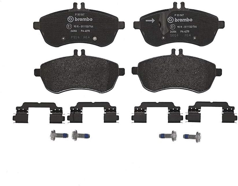 Brembo P 50 067 Bremsbelagsatz, Scheibenbremse - (4-teilig) Single, Single