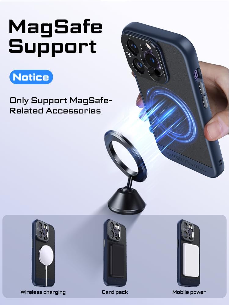 FREEWELL Sherpa Series Handyhülle kompatibel mit iPhone 14 Pro Max, 14 Pro Max